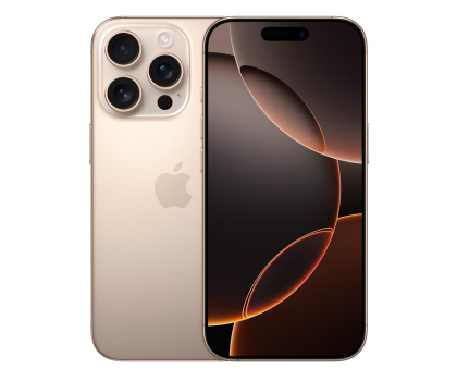 Smartfon odnowiony Apple iPhone 16 Pro 128GB Tytan Pustynny (2x eSIM) (CPO)